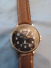 Limit 'Pilot' Mens Quartz Watch, Brown Leather Strap (Working )