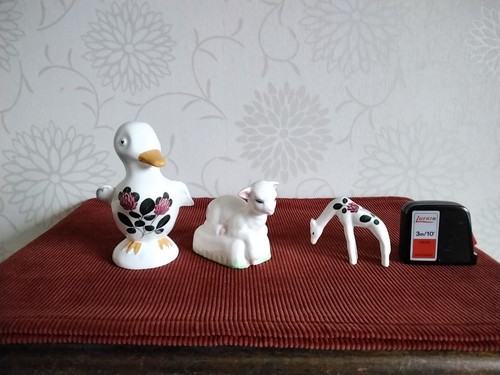 Plichta pottery giraffe duck - giraffe,