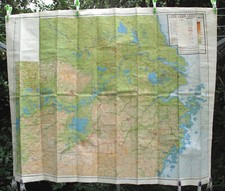 Escape maps 1944 -  China -