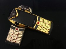 Luxury Cobra Snake Silver Metal 2 Two Dual Sim Slot GSM Mobile Designer Phone