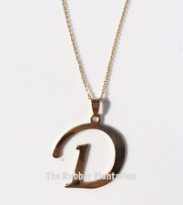 Del Boy Derek Trotter D Initial Letter Pendant Necklace Fancy Dress Only Fools