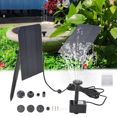 Solar panel powered water - panel,