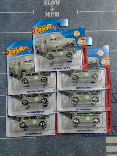 Hot wheels austin mini cooper - hot,