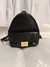 GUESS Black Mini Backpack