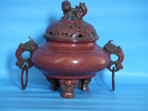 Chinese bronze incense - chinese,