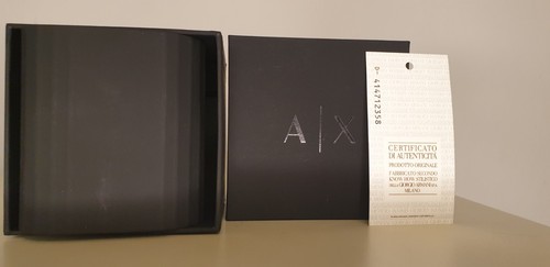 Armani xchange box black - xchange,
