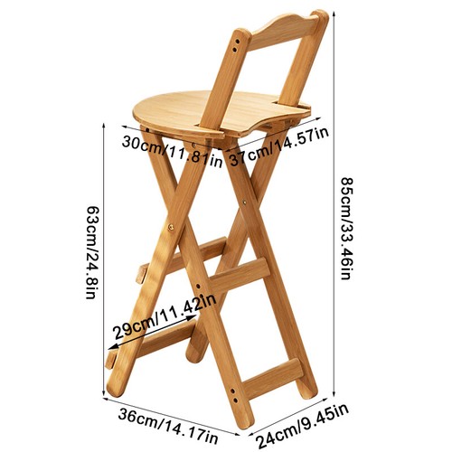 Bamboo bar stool kitchen - bar,