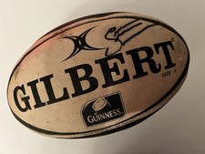 Signed Guinness Rugby Ball Geordan Murphy and Lewis moody,ex Leicester tigers 