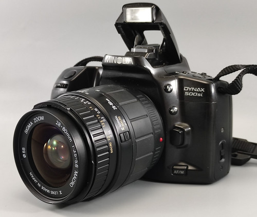 Minolta dynax 500si - minolta,