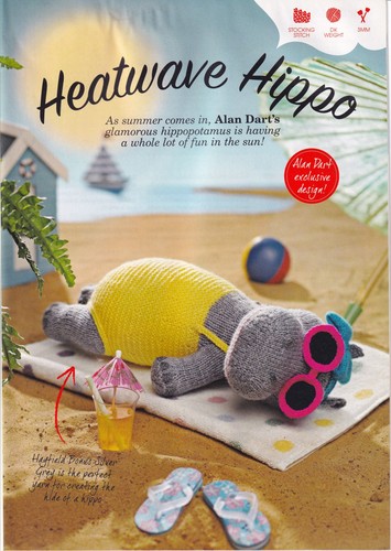 Alan dart heatwave hippo toy - hippo,