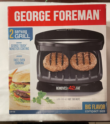 George foreman serving - 2, grill