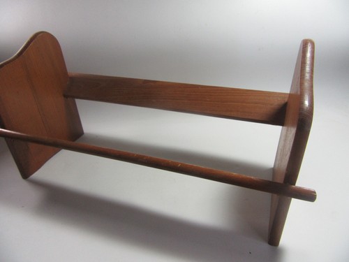 Vintage retro teak - wooden, book