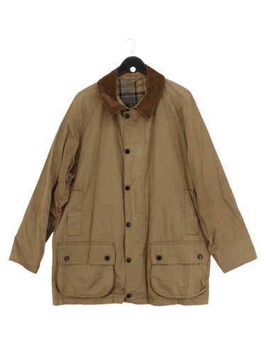 Barbour overcoat jacket tan - overcoat,