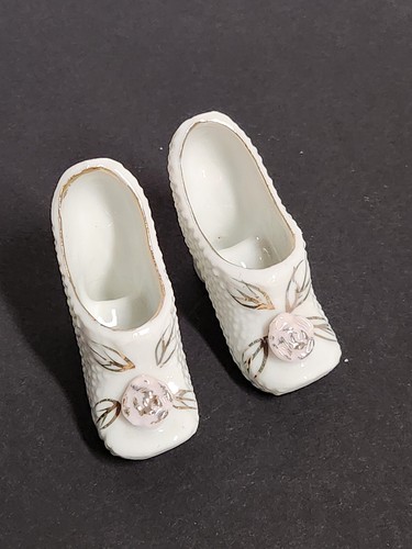 Pair white vintage ceramic - white,