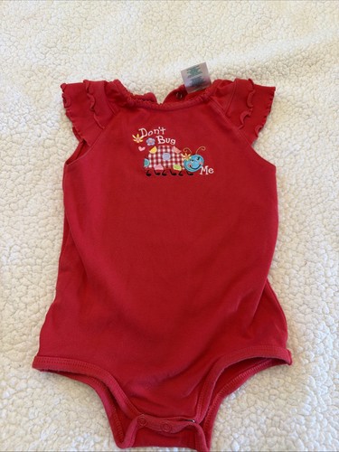 18m onesie red don bug - onesie,, don’t