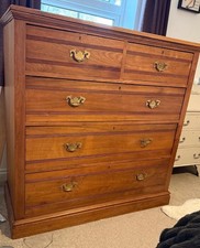 Antique Oak Chest Of Drawers