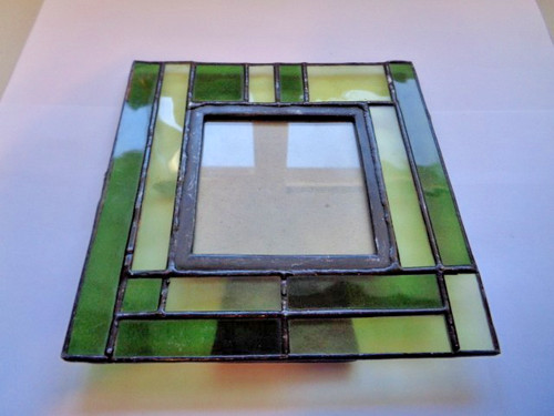 Vintage leaded stained glass - vintage,