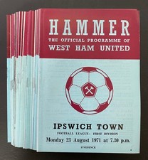 WEST HAM UNITED 1971/1972