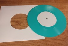 Lathe cut Vinyl Record 7"