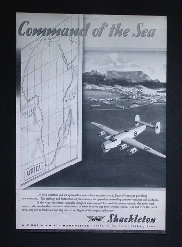 Original 1942 advert avro - original,