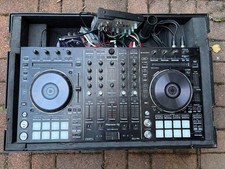 Pioneer DJ DDJ-RX decks in Gator flightcase with box and decksafe, plus mixer