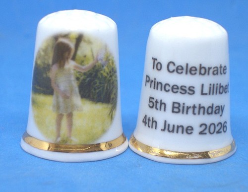 Birchcroft china thimble - birchcroft,