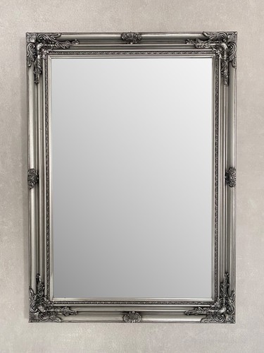 Antique silver ornate wall - antique,