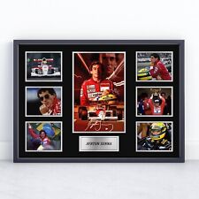 Ayrton Senna Pre-Print Signed Poster - Framed/Unframed | A5 | A4 | A3