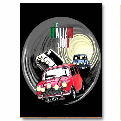 The italian job classic movie - italian,