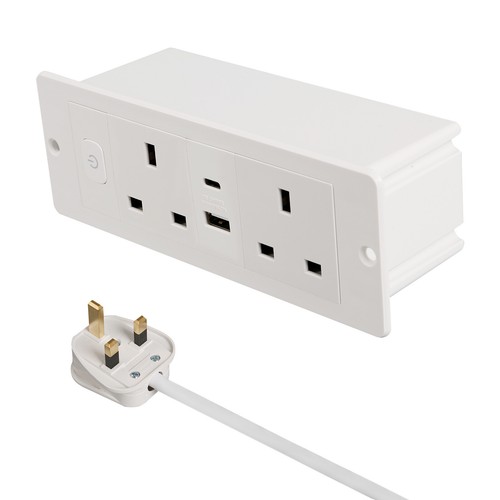 Desk power strip - power,