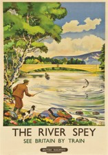 VINTAGE RAILWAY POSTER