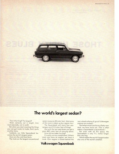 1969 volkswagen america - vw, of