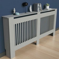 92cm Tall Radiator Cover White