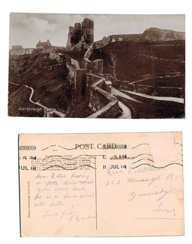Vintage postcard scarborough - vintage,