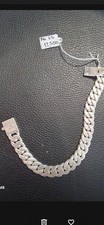 Sterling silver 925 - silver, curb