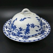 Blue white ceramic - &,