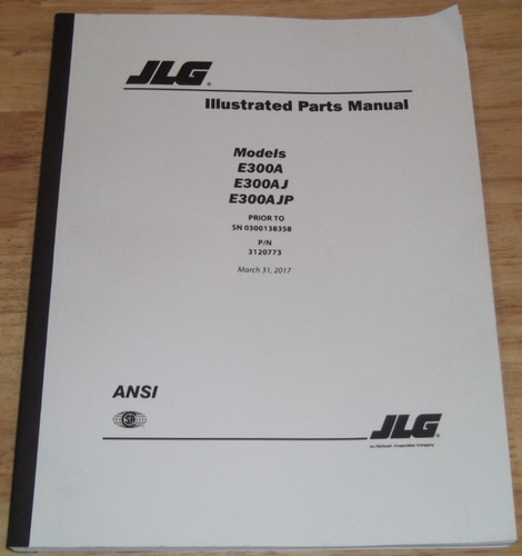Jlg e300a e300aj e300ajp - e300a,