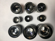 9x Projector Lenses Lot