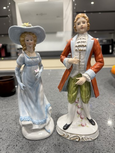 Vintage porcelain figurines - vintage,