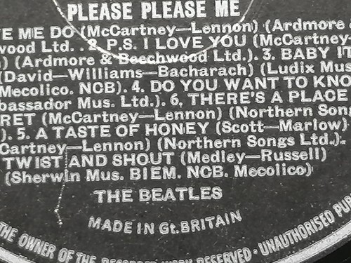 Beatles please - lp,