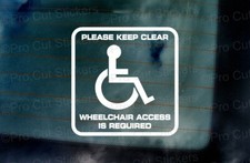 Wheelchair Access Disabled