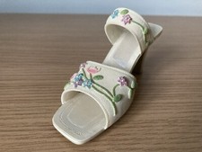 LEONARDO COLLECTION Sandle Heeled Shoe Miniature Collectible Ornament