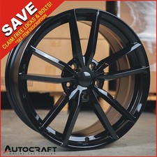 17" PRETORIA GB Style ALLOY WHEELS X4 - TYRES Fits: AUDI A1 A3 / VW GOLF POLO