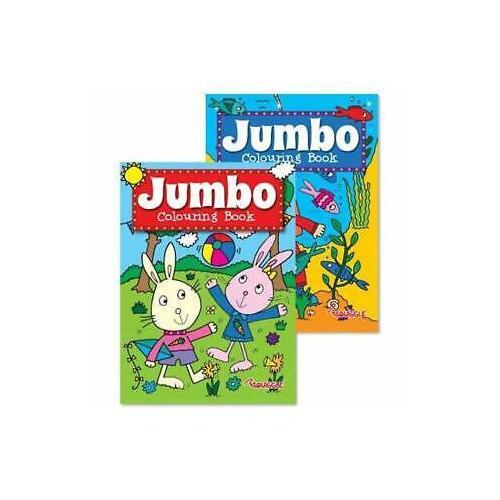 Jumbo colouring book a4 - -,