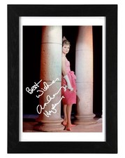 Audrey Hepburn Signed