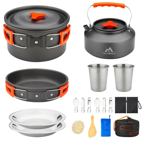 Piece camping cookware set - piece,