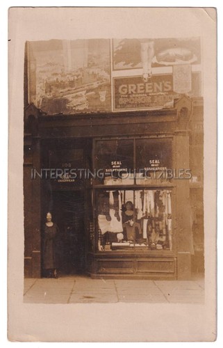 Hosiery underwear shop front - hosiery, &