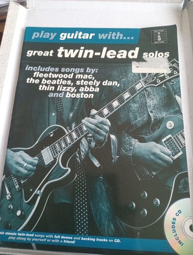 Play guitar with great twin - with....great,