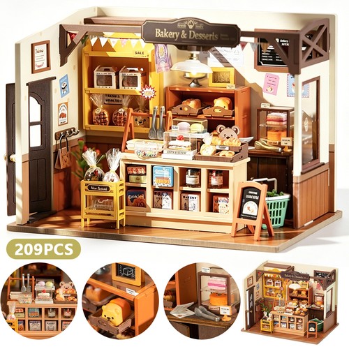 Bakery model building diy - bakery,