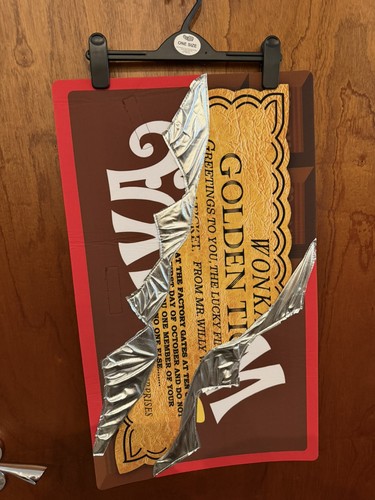 Bnwt kids golden ticket - bnwt,